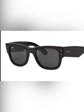 Ray-Ban Black Frame mega wayfarer sunglasses